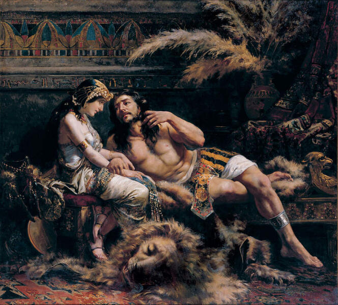 Хосе Эксенагусья Эрраскин. «Самсон и Далила», 1844 г.