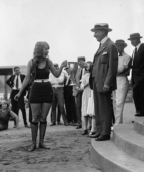 Конкурс красоты в 1922 году