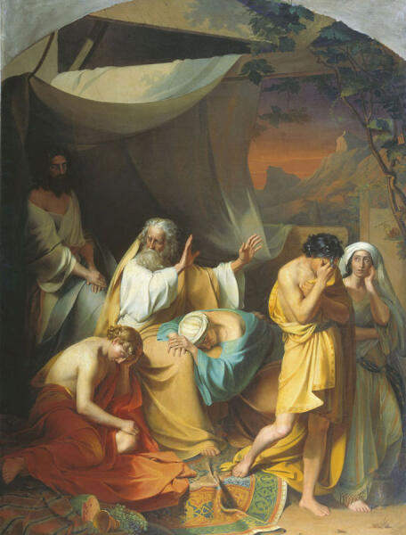 И. С. Ксенофонтов, «Ной проклинает Хама», 1852 г.