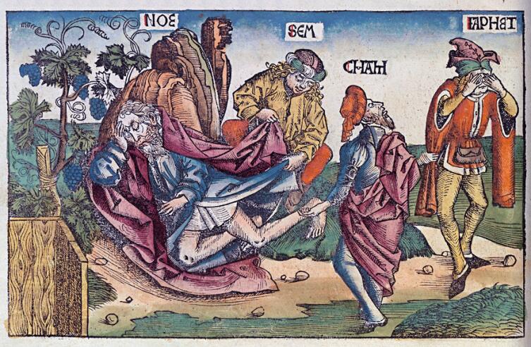Миниатюра, «Нюрнбергские хроники», 15 век