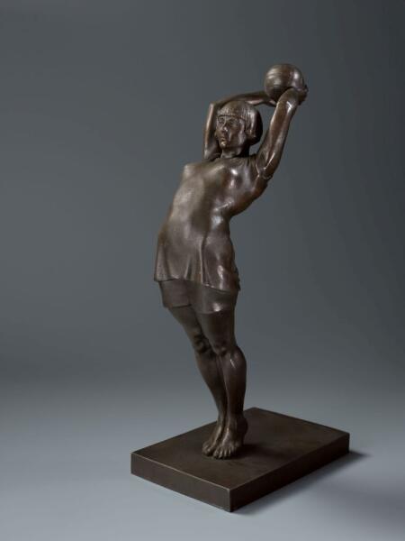 Е.Янсон-Манизер, «Баскетболистка», 1926 г.