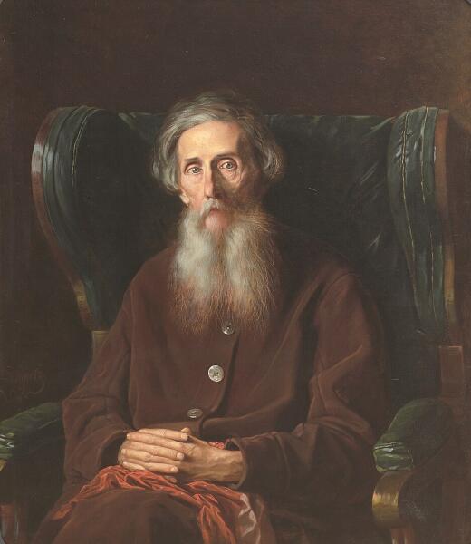 В. Перов, «Портрет писателя Владимира Ивановича Даля», 1872 г.