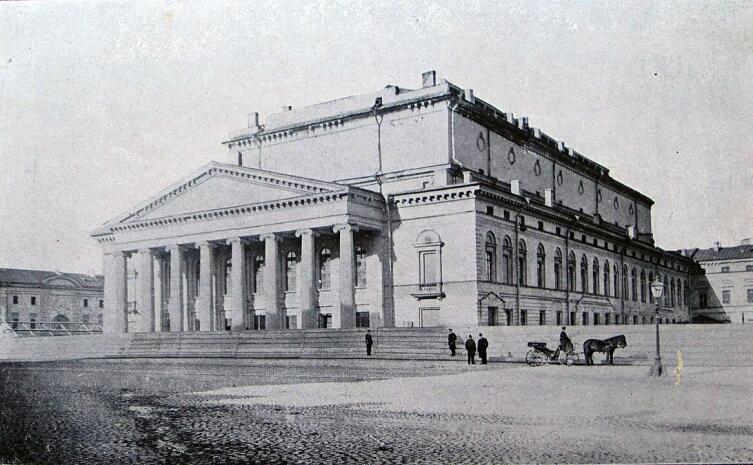 Большой (Каменный) театр, 1886 г.