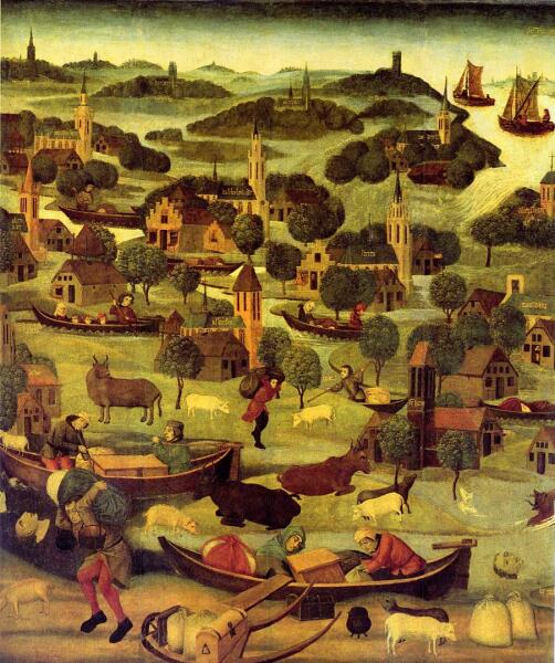 Второе наводнение Святой Елизаветы, 1421 год