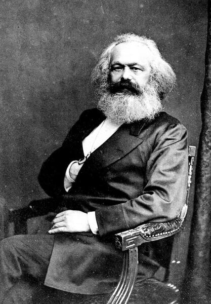Карл Маркс в 1875 году