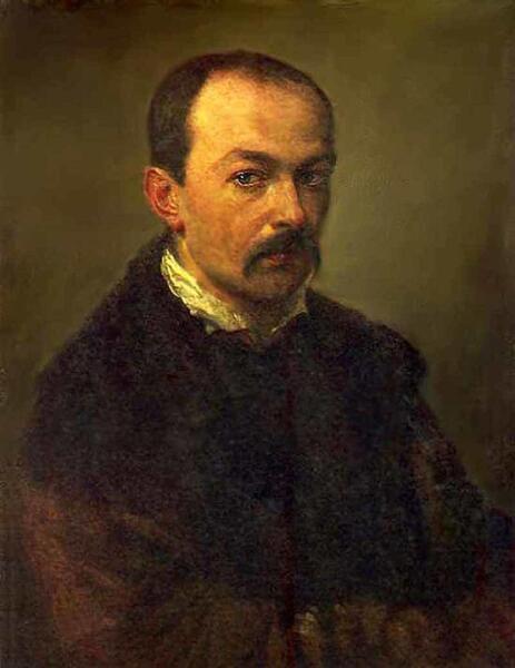 П. А. Федотов. Автопортрет, 1848 г.
