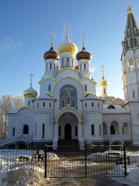 Храм Святого Благоверного князя Александра Невского в посёлке Княжье Озеро