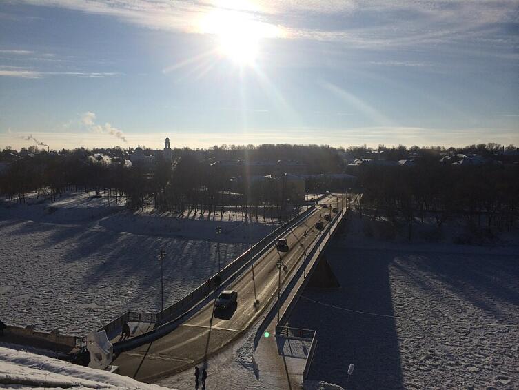 Старый мост через Волгу