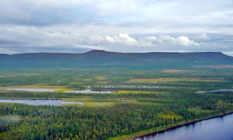 Плато Путорана и река Нижняя Тунгуска