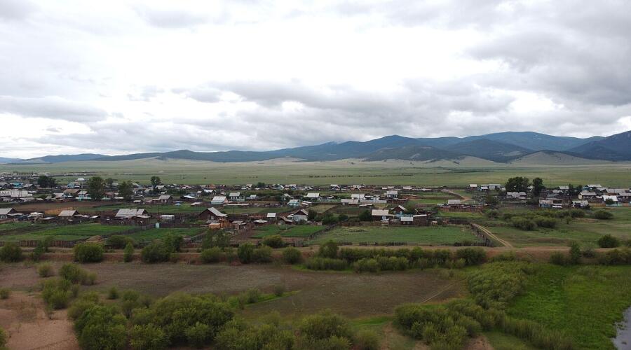 Удинск, вид с реки Уда