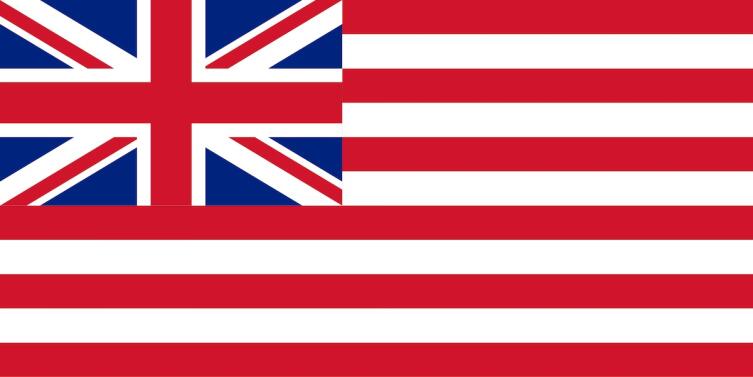 Флаг Британской Ост-Индской компании, 1801-1858 гг.