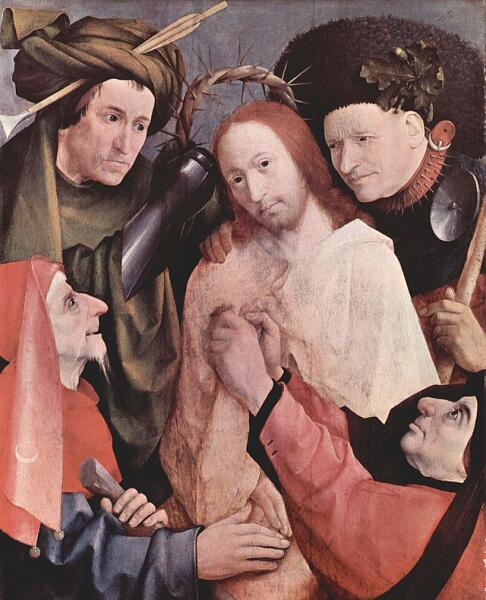 Иероним Босх, «Увенчание терновым венцом», 1498—1505 гг.