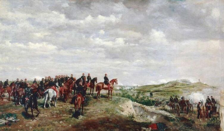 Жан-Луи-Эрнест Месонье, «Наполеон III в битве при Сольферино»