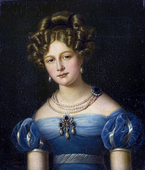 Cофи Шерадам, «Портрет Елены Павловны», 1824 г.