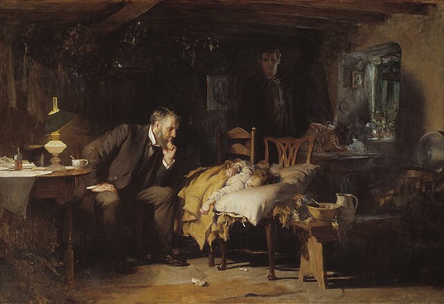 Люк Филдс, «Доктор», 1891 г.