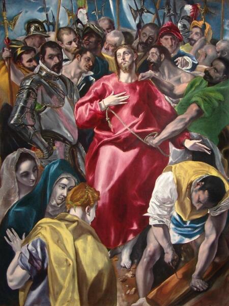 Эль Греко, «Совлечение одежд с Христа», 1577−1579 гг.