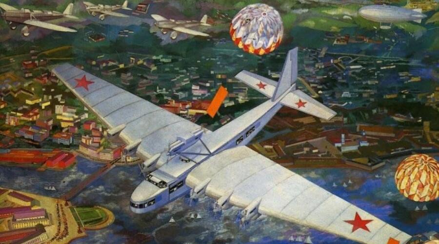 В. В. Купцов, «АНТ-20 „Максим Горький“», 1934 г.