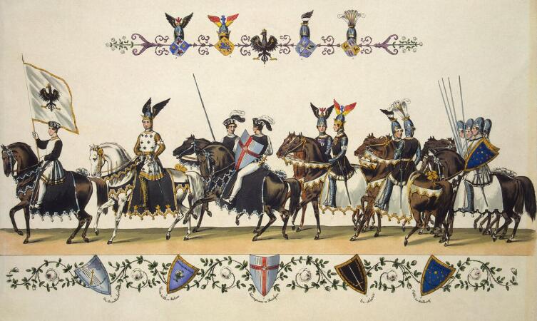 Что такое кавалькада?