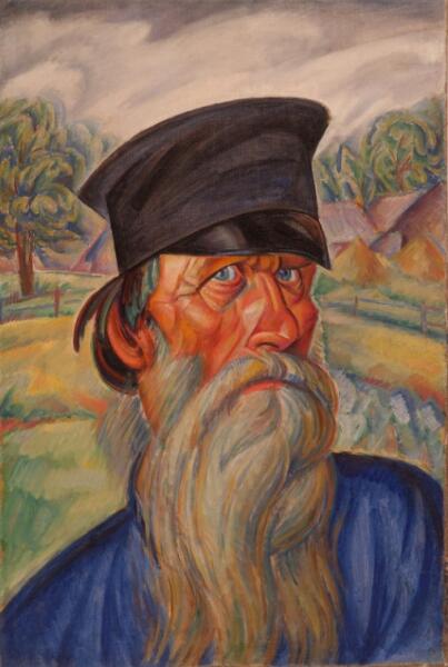 Савелий Шлейфер «Портрет крестьянина в синей рубахе», 1920-1924 гг. Савелий Шлейфер «Портрет крестьянина в синей рубахе», 1920-1924 гг.