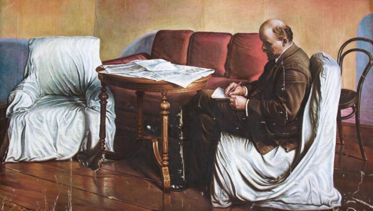 «В.И. Ленин в Смольном», 1930 г. «В.И. Ленин в Смольном», 1930 г.