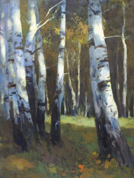 «Белые стволы берез», середина ХХ в. «Белые стволы берез», середина ХХ в.