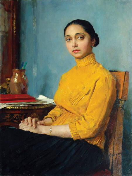 Портрет Серовой Г.Г., 1957 г. Портрет Серовой Г.Г., 1957 г.