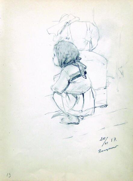 Из серии «Малыш», 1957 г. Из серии «Малыш», 1957 г.