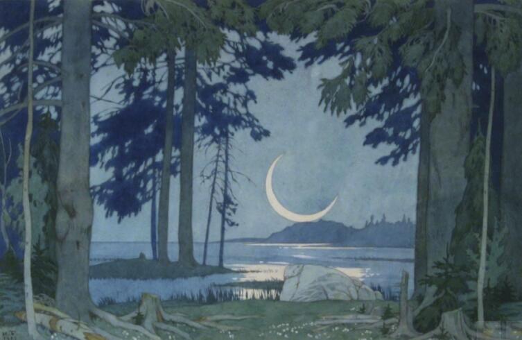 Луна на полотнах художников. Как серебряный диск стал героем живописи? Луна на полотнах художников. Как серебряный диск стал героем живописи?