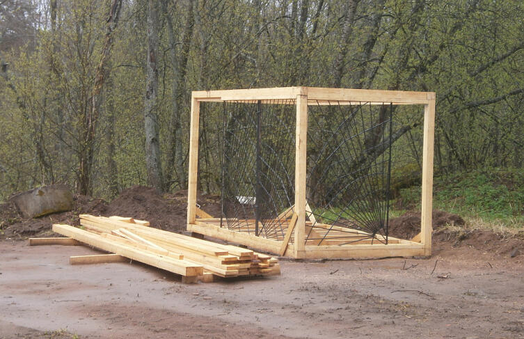 Домик или вольер. Как содержать собаку на даче? Домик или вольер. Как содержать собаку на даче?