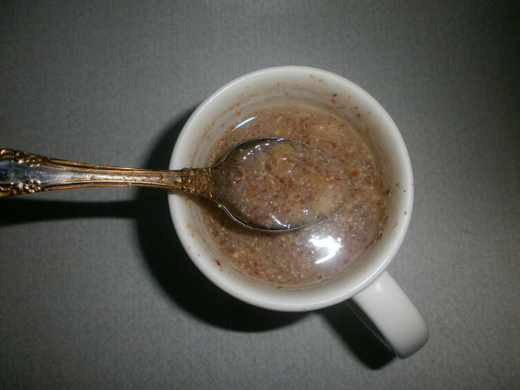 Смузи из семян бурого льна