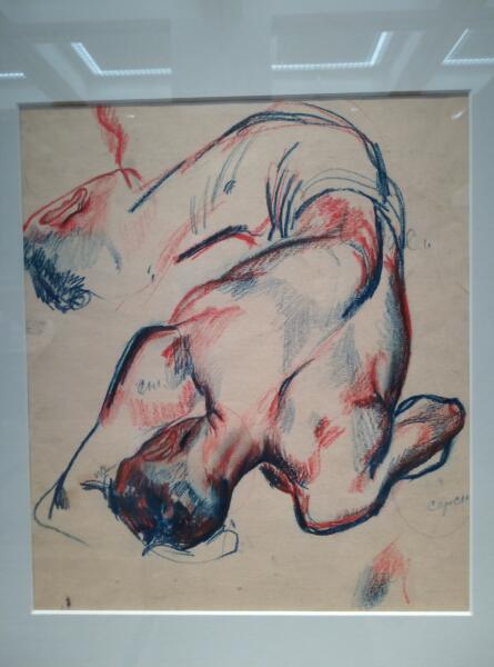 «Боксер Градополов», эскиз, 1925 г.