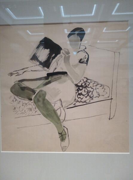 «Модель в зелёных чулках», конец 1920-х