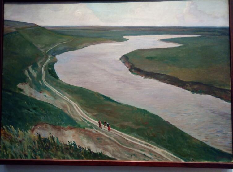 «Под Курском. Река Тускарь», 1945 г.