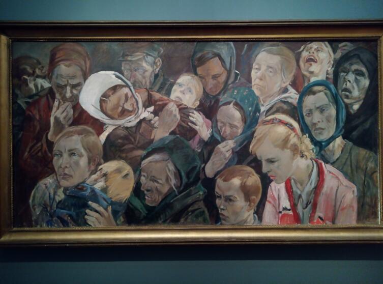 «В оккупации», 1944 г.