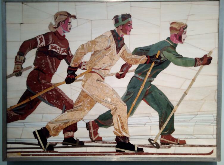 «Лыжники», 1931 г.