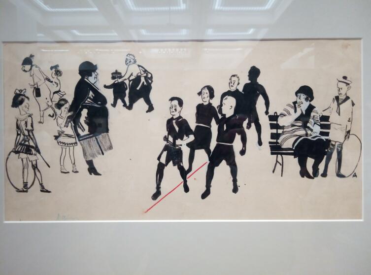 «Пионеры и «бывшие», 1926 г. Иллюстрация к журналу «Безбожник у станка»