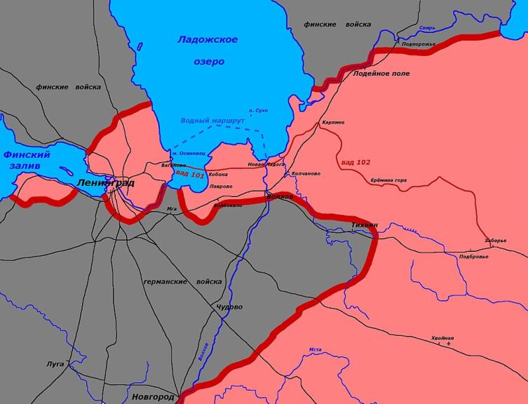 Великая Отечественная. Какие бои шли на Ладоге?