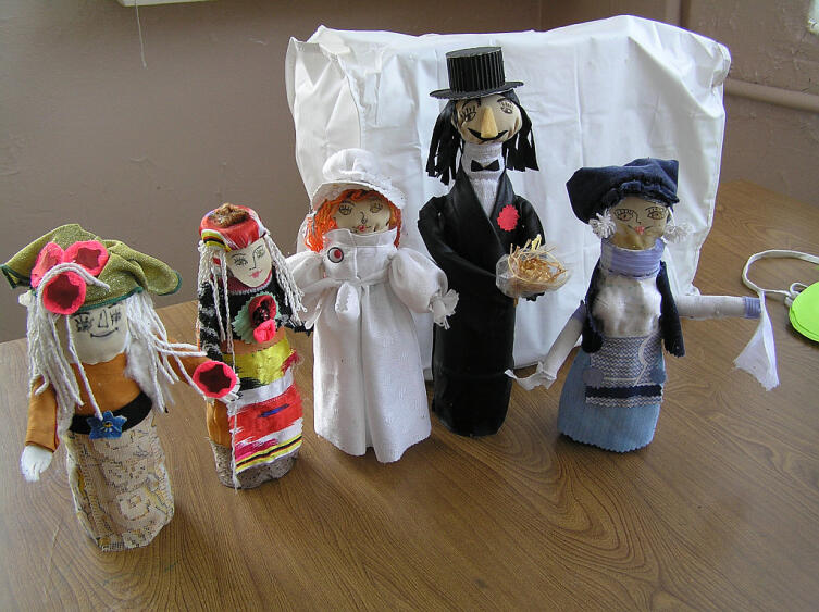 Поделки кружковцев&nbsp;ДК в Ерахтуре