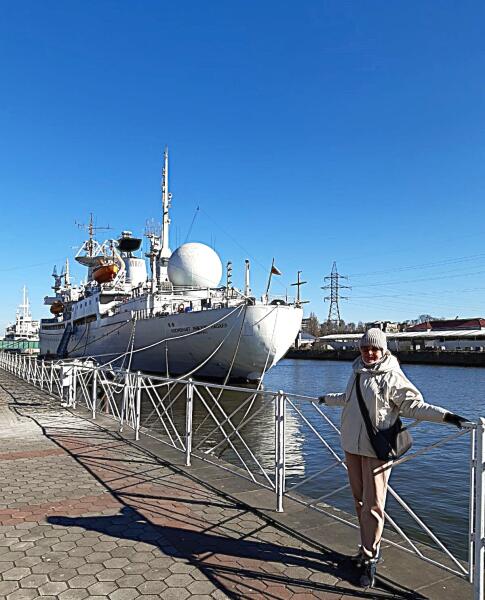 Самый большой экспонат музея — корабль «Космонавт Виктор Пацаев»