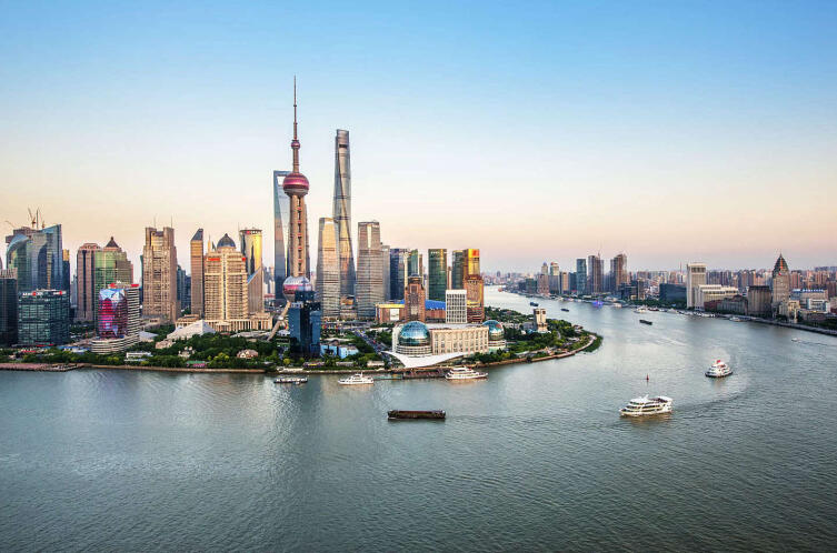 Урбанистическая картина Шанхая Урбанистическая картина Шанхая