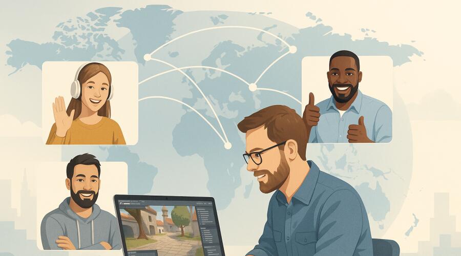 GAME HUB - компания, где учат создавать игры и работать из любой точки