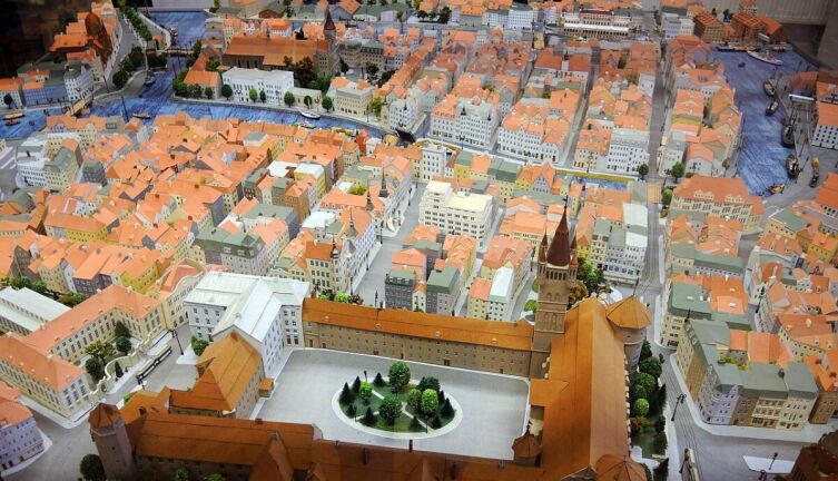 Макет острова Иммануила Канта