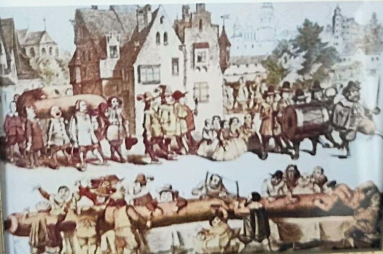 С 1520 года «Праздник длинной колбасы» ежегодно отмечался в Кенигсберге