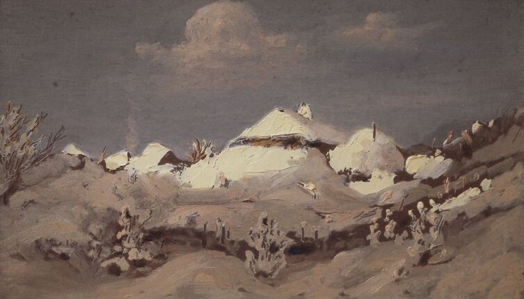 Зачем в деревнях «вешали» сугробы на окна?