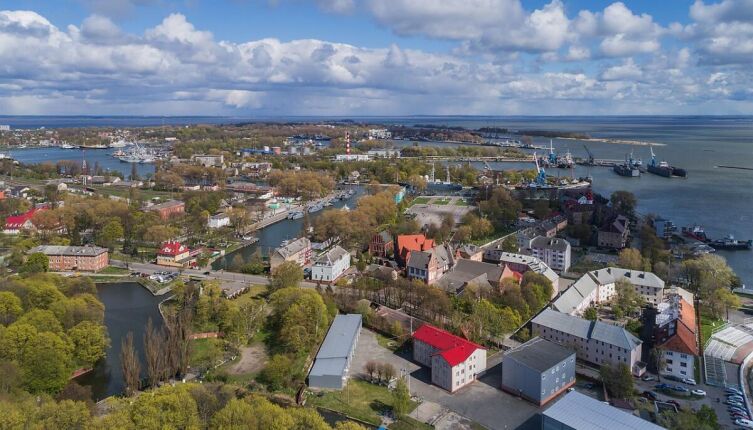 Аэрофотосъёмка города Балтийска