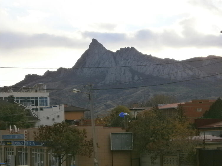 Вид из поселка