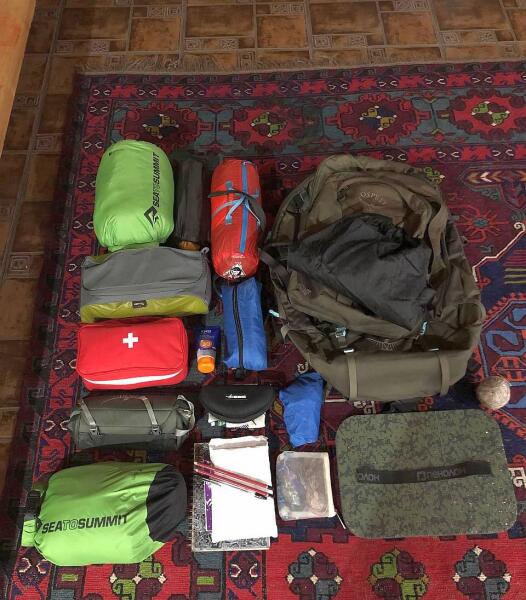 Туристический набор для путешествия по Иордании