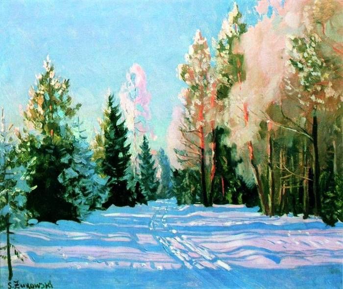 Зима на холсте. Каким бывает снег у русских художников?