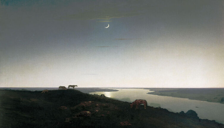 Звёздное небо на картинах художников. Какое оно?