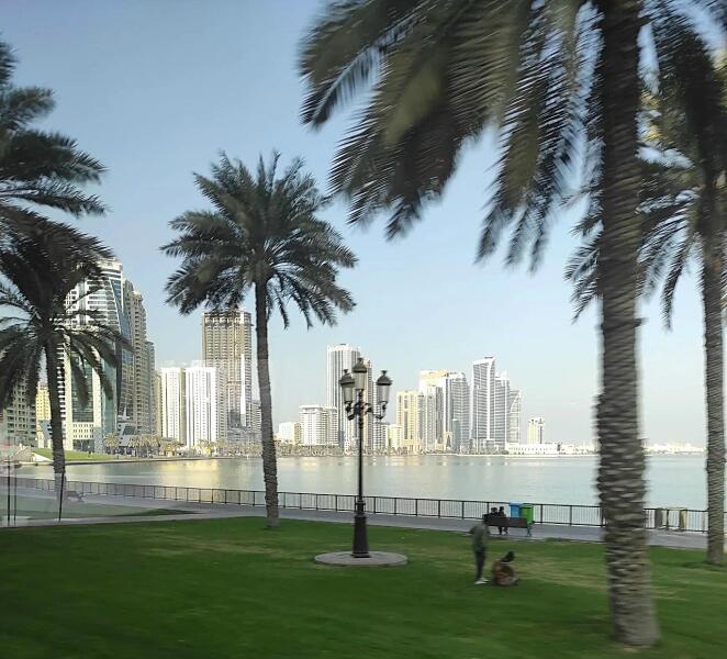 Шарджа. Лагуна Халид.